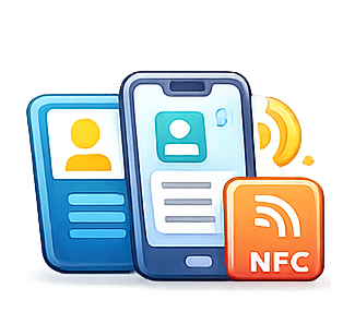 Create Digital V-Card & NFC Services