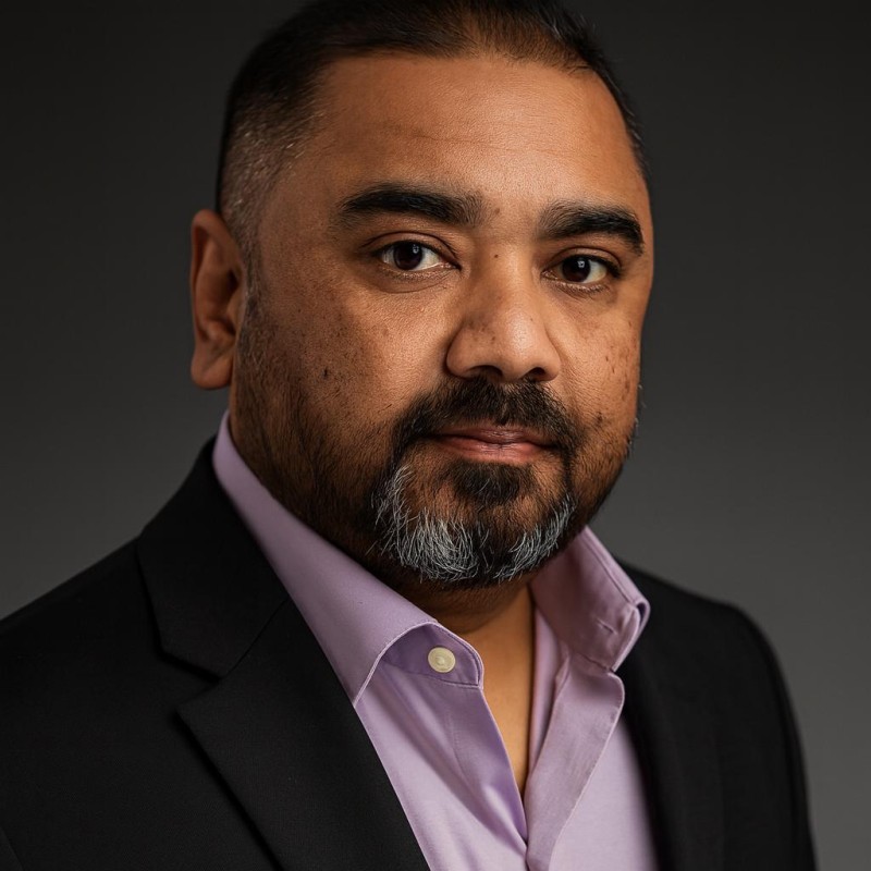 Visiting Card of Dhiraj Singh, CEO at Tensor Analytics, Ashburn