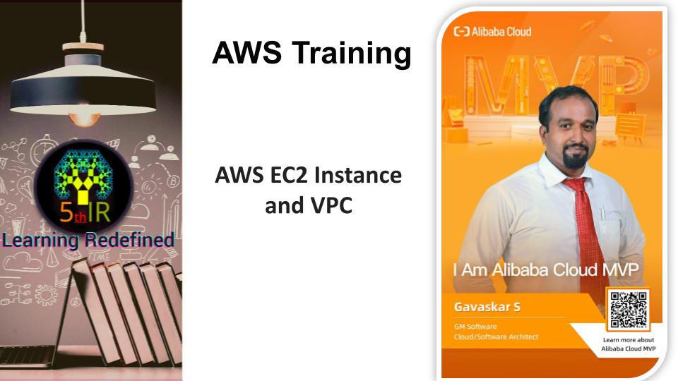 Introduction VPC,Subnet and EC2
