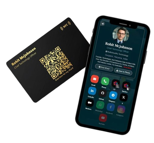 QR vCard Sharing