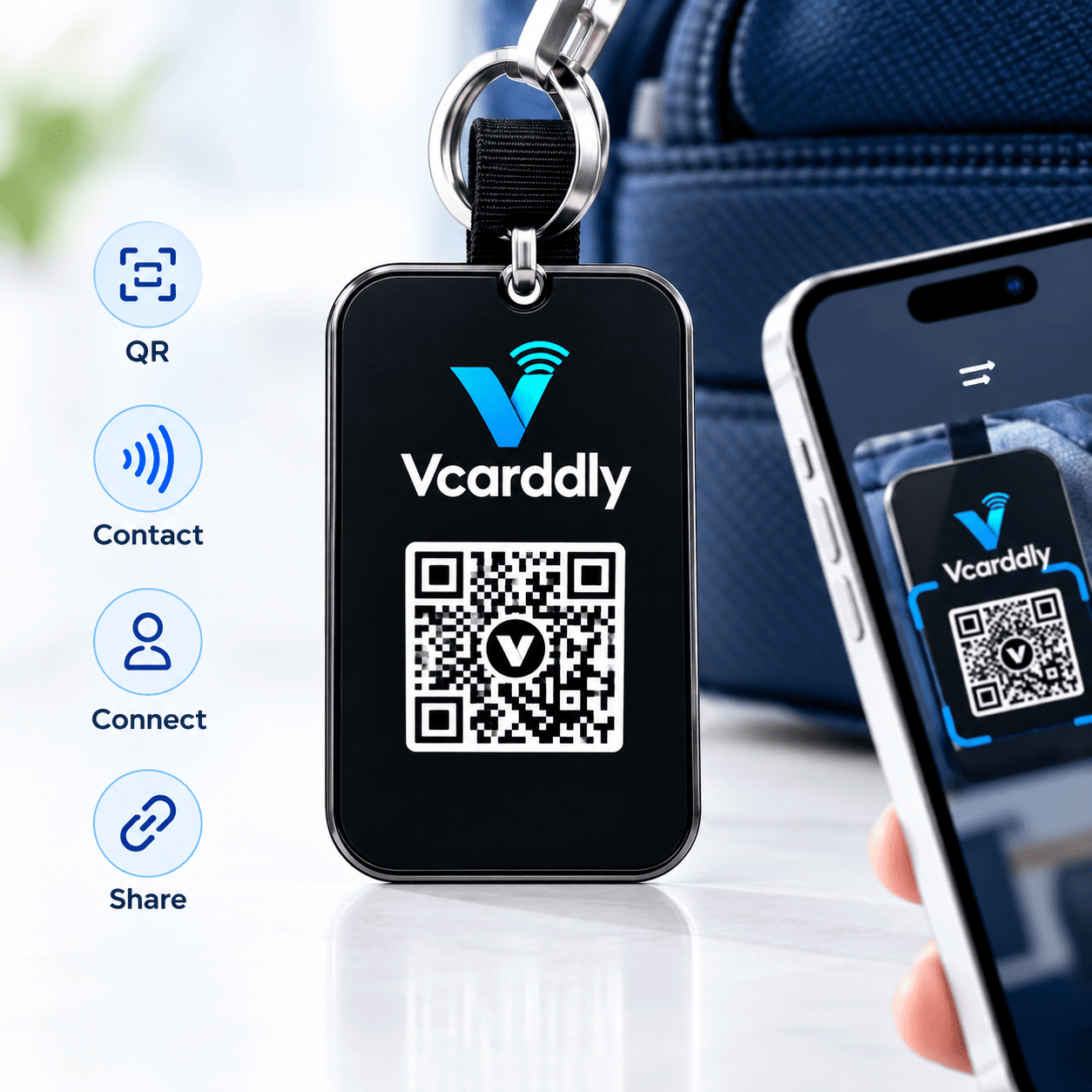 Find My Lost Items QR & NFC Tag