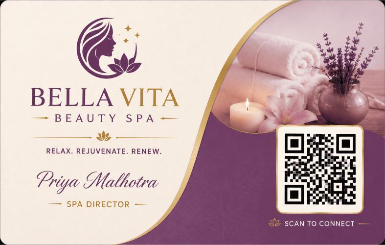 Bella Vita Beauty Spa Card