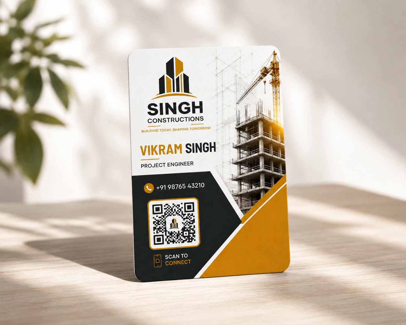 Construction Card