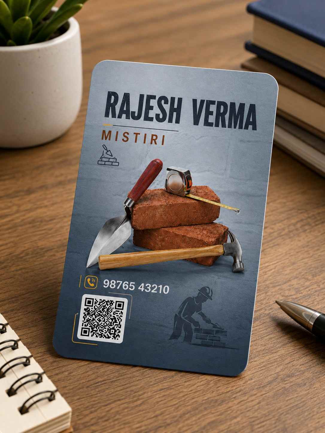 Mistri Digital QR Business Card