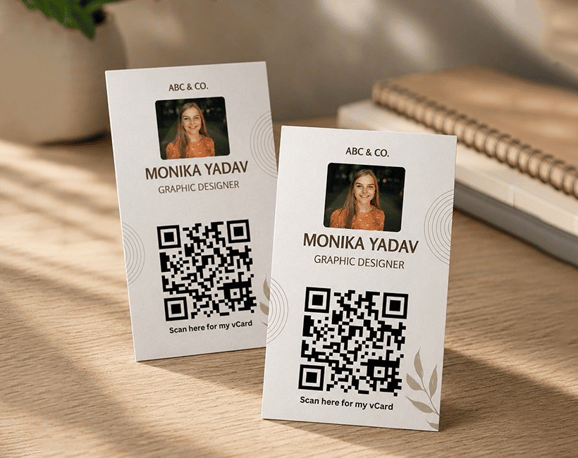 Profile QR Card