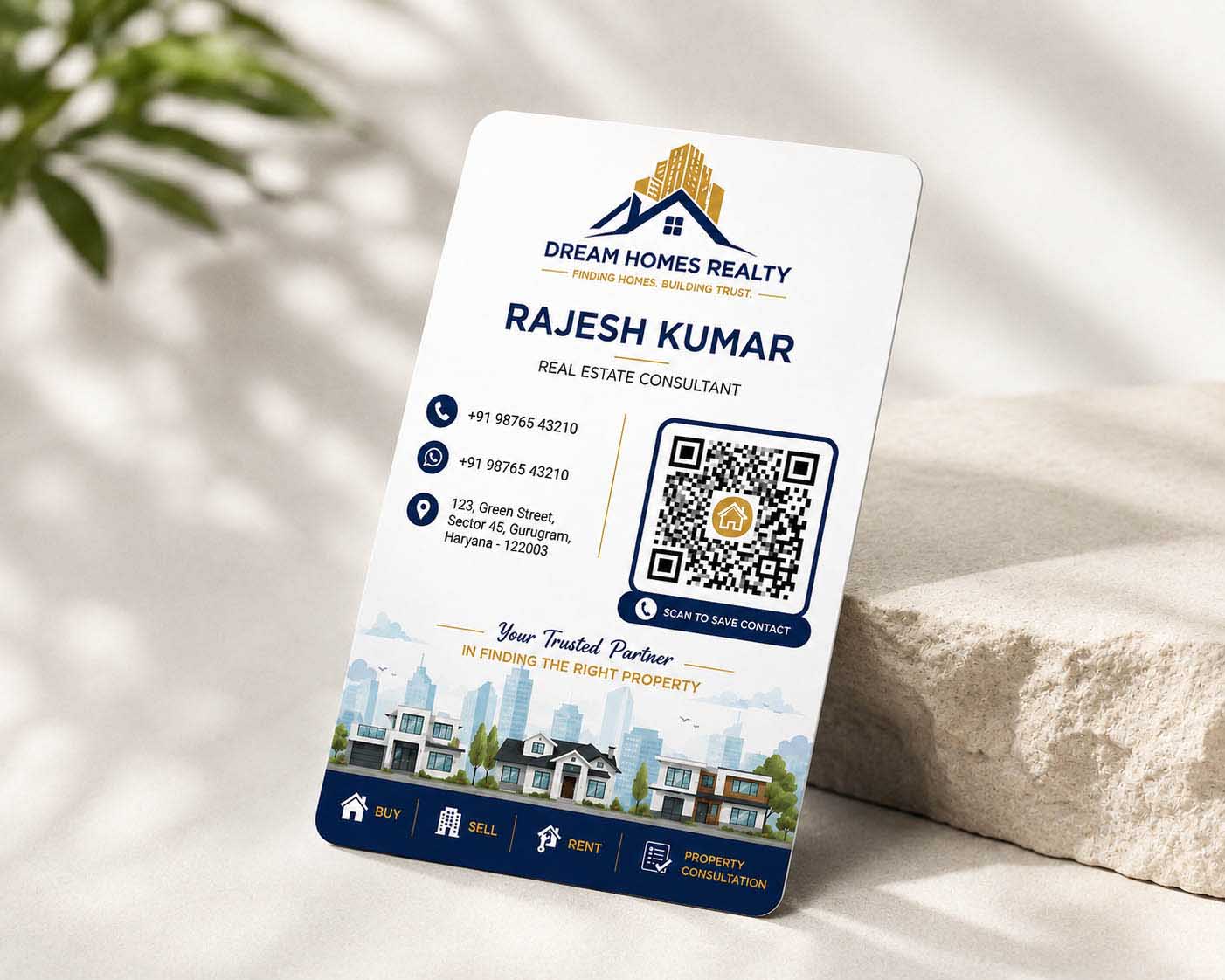 Real Estate Card